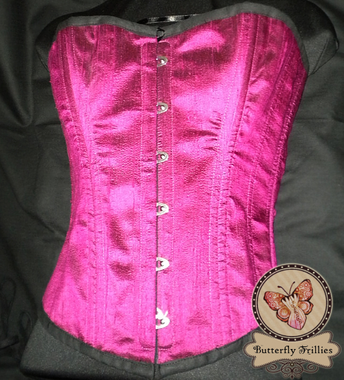hot pink corset vest